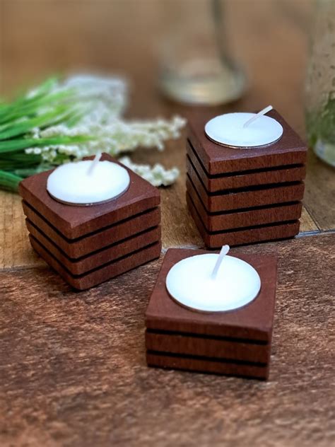 Candle Holders - Bergeron Woodgrains