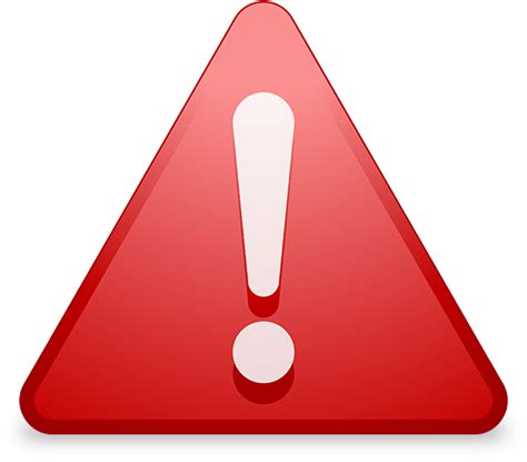 Download Warning Sign - Overdue Icon - Full Size PNG Image - PNGkit