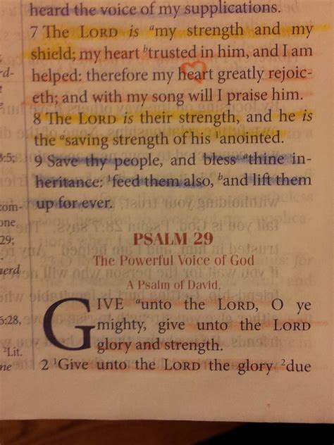 The Talbert Report: Psalm 29