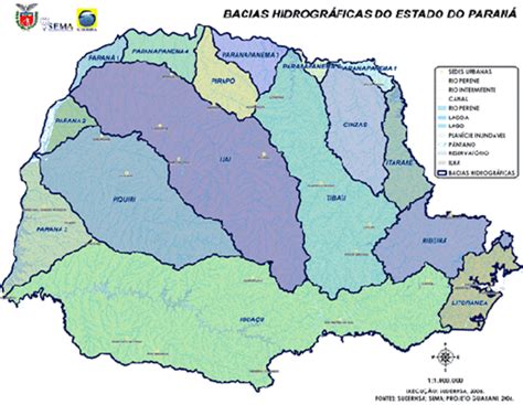 Principais Rios Do Paraná - Proff Drika Geografia: Hidrografia do Paraná