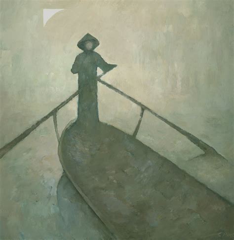 The Boatman, Original Symbolic Painting by Steve Mitchell - STEVE ...