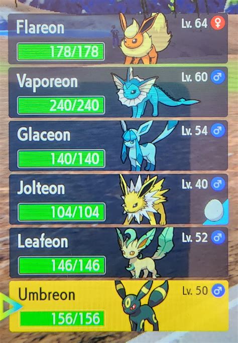Sexy Pokemon Eevee Evolutions