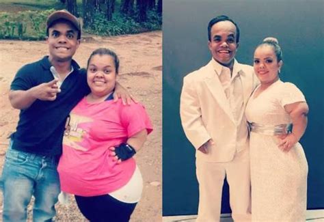 Qual O Feminino De Anão - Mulher de anão Marquinhos celebra aniversário de casamento ...