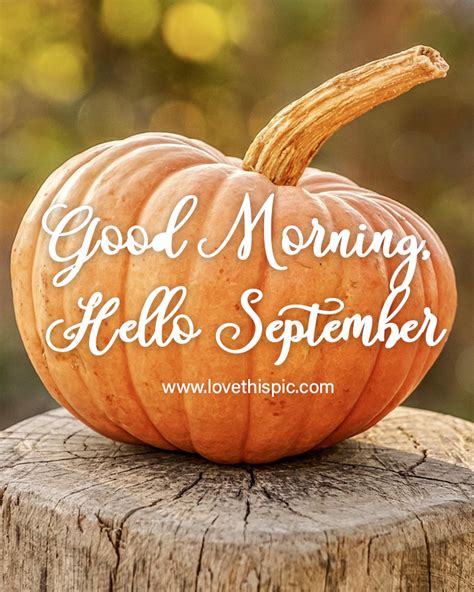 good morning  september pictures   images  facebook