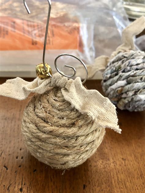 Jute Christmas Ornaments at Brodie Driskell blog
