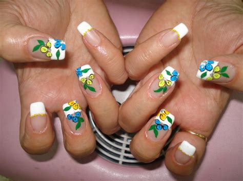 French Nail Manicure Nail Art Designs