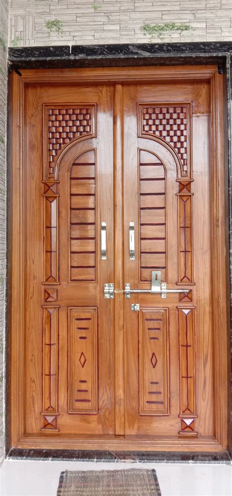 double door design  house front