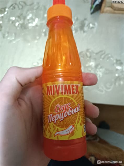Соус Mivimex перцовый - «Очень вкусный. Идеально подходит для ужина. На ...
