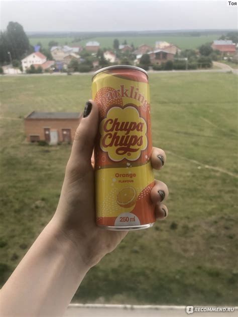 Безалкогольный газированный напиток Chupa Chups SPARKLING Апельсин - «🍊 ...