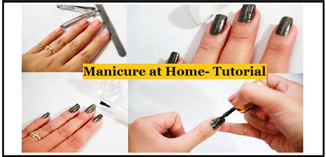 How to do a Perfect Manicure at Home- Tutorial Step by Step