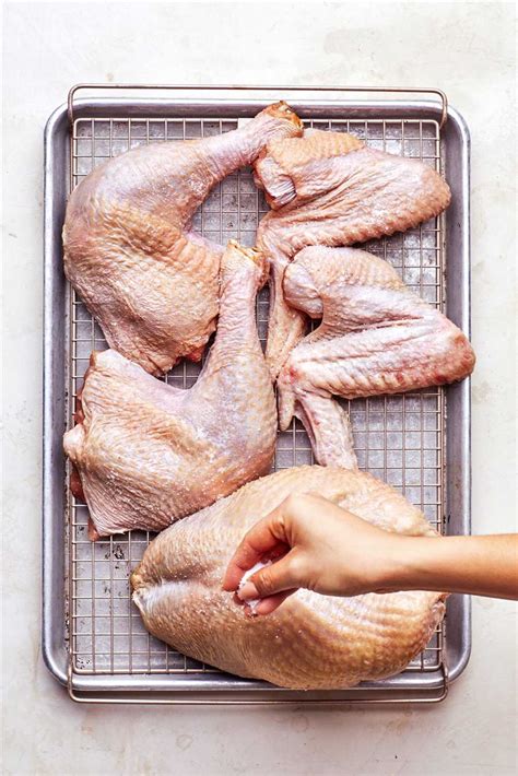 how to cut up a turkey before cooking