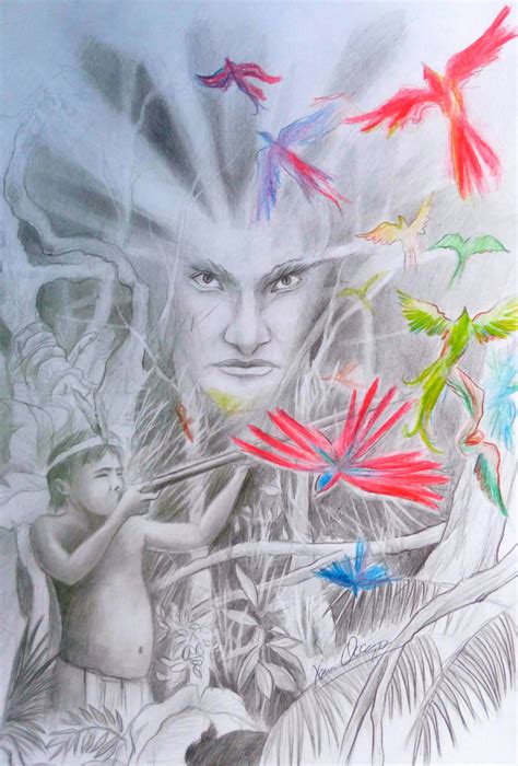 Leyendas Ilustradas: LEYENDA ECUATORIANA: ETSA Y EL DEMONIO IWIA