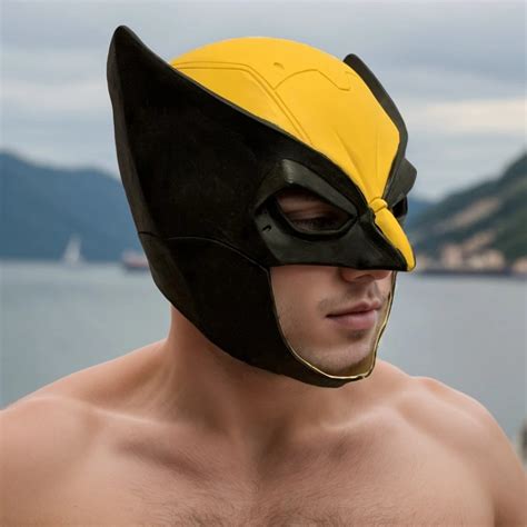 Mascara Wolverine - Máscara Wolverine Logan: X Men Marvel Comics Tamanho Único Cosplay ...
