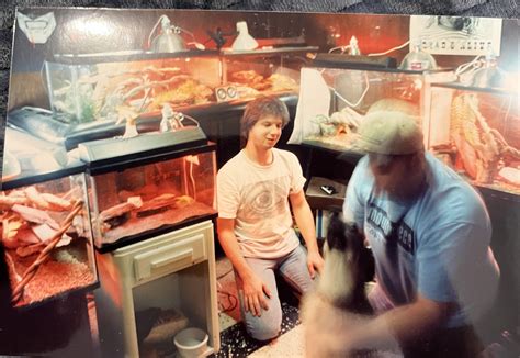 Old school reptile collection. A lot has changed in 30 years or so. : r