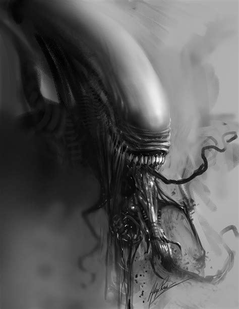 Sci Fi Alien Art