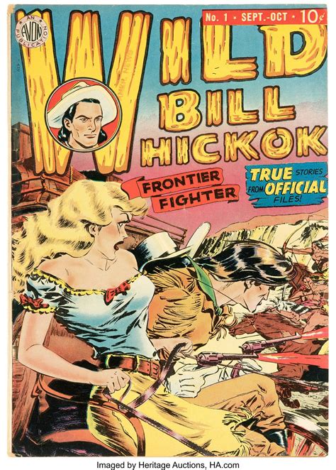 Graham Ingels' Take On Calamity Jane, Wild Bill Hickok #1 at Auction