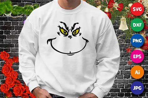 Resting Grinch Face sweatshirt, Grinch face shirt, Grinch face shirt print template - Buy t ...