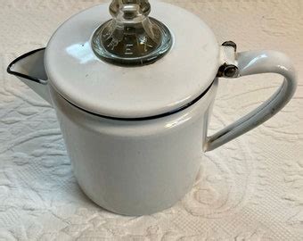 Enamel Coffee Pot - Etsy