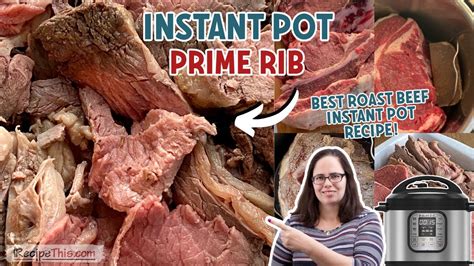 Instant Pot Prime Rib (best roast beef instant pot recipe!) – Instant ...