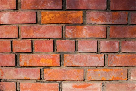 Old of concrete orange color blocks wall texture background 36192187 ...