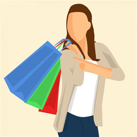 woman shopping  stock photo public domain pictures
