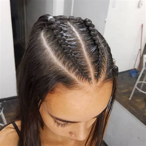 Trança Nago Topo Cabelo Liso