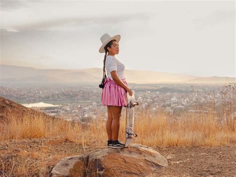 PHOTOS: How this Bolivian all-female skate crew is celebrating their