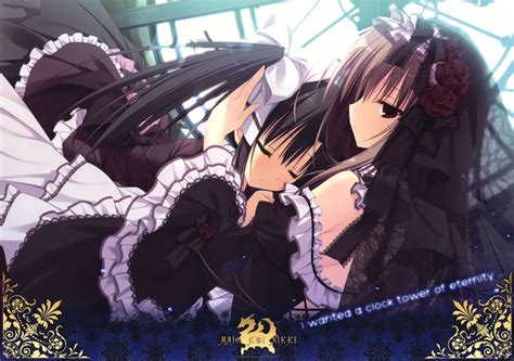dress fujita konron goth-loli inugami kira katou ren lolita fashion