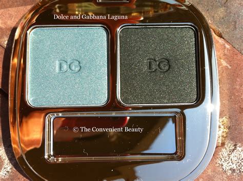 The Convenient Beauty: Review: Dolce and Gabbana Eyeshadow Duo in Laguna