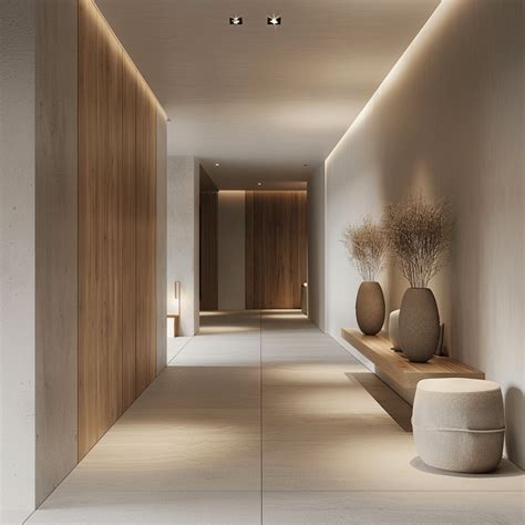 46 Minimalist Hallway Designs You Need To See - Edward George