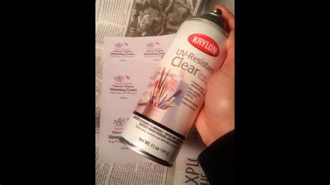 How to stop ink from smearing on clear label paper - YouTube