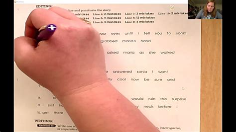 shurley english chapter  checkup review youtube worksheets library