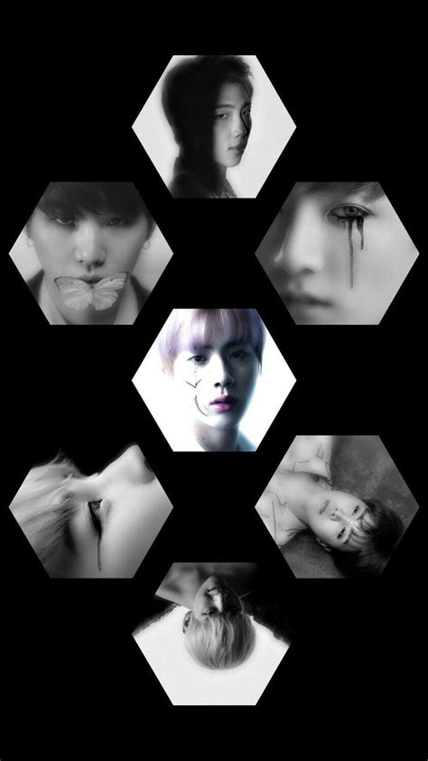 BTS Black And White Wallpapers - Wallpaper Cave