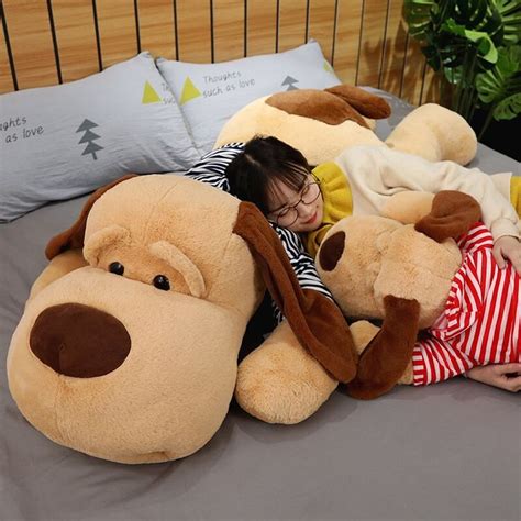 Giant Dog Soft Stuffed Plush Pillow Toy in 2022 | Soft toy animals ...