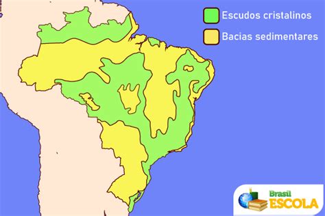 Escudos Cristalinos No Brasil - Crátons: o que são, formação, classificação - Brasil Escola