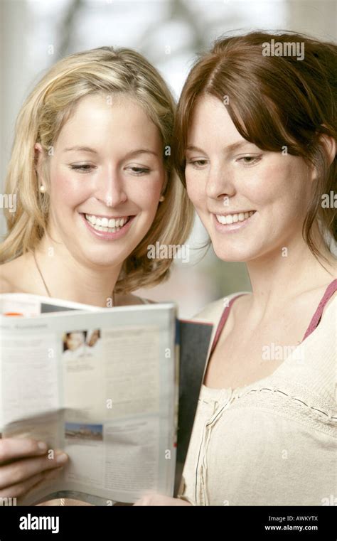 Two young women Stock Photo - Alamy