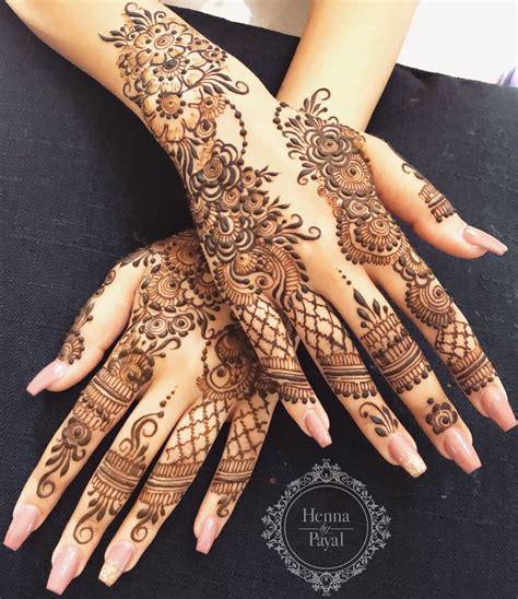 Henna Flower Designs