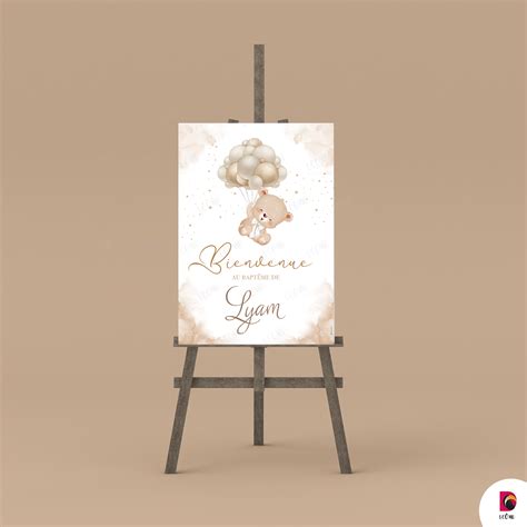 Panneau de bienvenue Teddy bear nude – DcomD 🍍