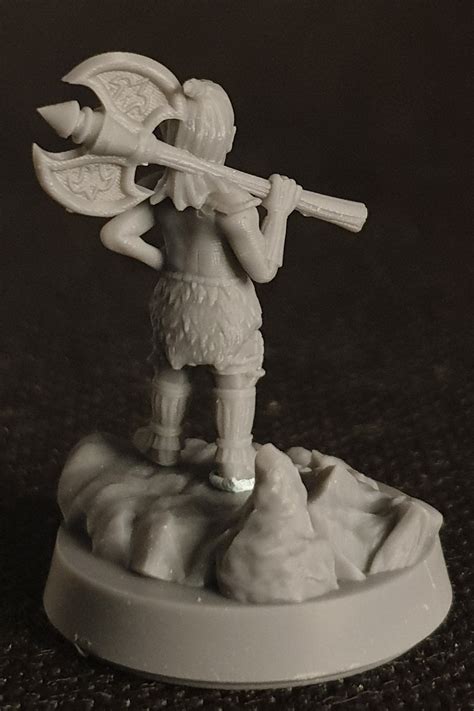 Gnome Barbarian Miniature for Tabletop Rpgsdungeons and - Etsy