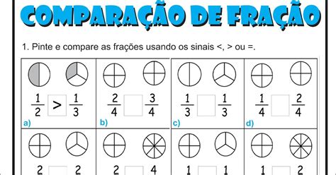 Comparação De Fração