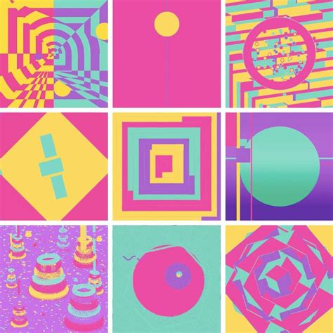 Celebrating One Year of 9 Squares | Cool artwork, Art inspiration, 9 square