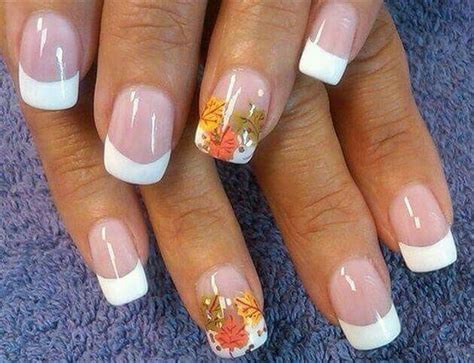 Thanksgiving French Tip Nail Designs For Your Perfect Look This Year ...