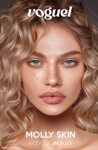 Second Life Marketplace - Voguel - Molly Skin SNOW (EVOX)