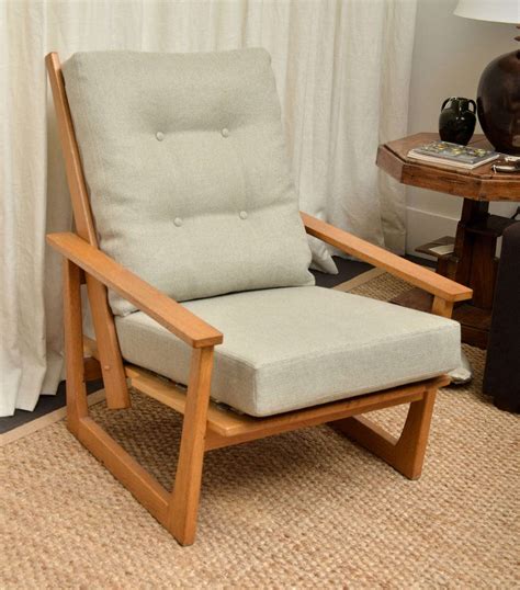 Reclining Wooden Lounge Chair at 1stDibs | wood recliner chair, wooden ...