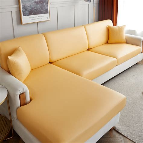 Sectional Sofa Cover (Waterproof) | Leather | SofaGuards