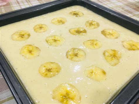 tips  resepi kek pisang kekal moist walau dibakar