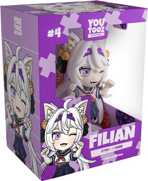 Amazon.com: Youtooz: Filian 4.6" Inch Vinyl Figure, Official Vtuber