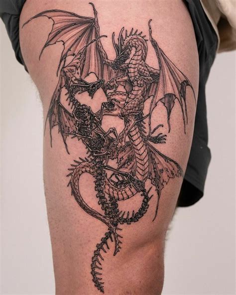 Unleash The Fire Within With These 100 Dragon Tattoo Ideas | Bored Panda