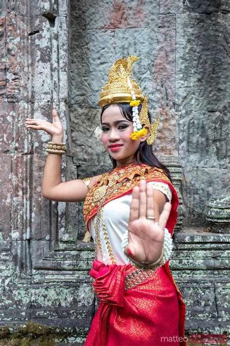 - Khmer Apsara dancer, Angkor Wat temple, Cambodia | Royalty Free Image