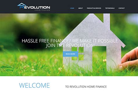 revolution home finance stream art design